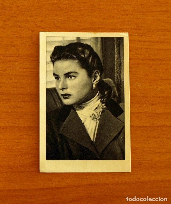 Coleccionismo Cromos antiguos: Estrellas de la Pantalla - N&ordm; 88 Ingrid Bergman - Serie Primera 1&ordf; - Editorial Ruiz Romero A&ntilde;o 1954