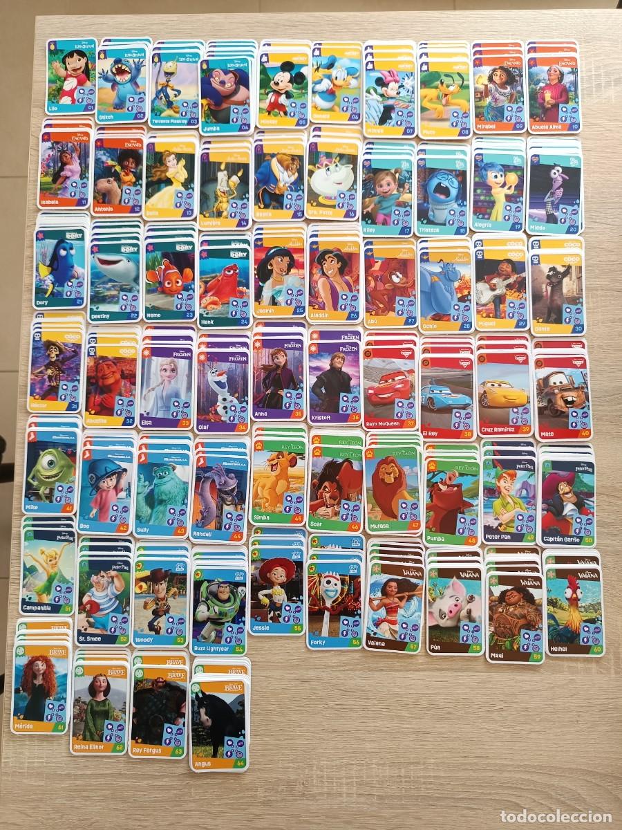 Coleccionismo cromos antiguos: Cromos y pegatinas Disney Carrefour - Foto 2