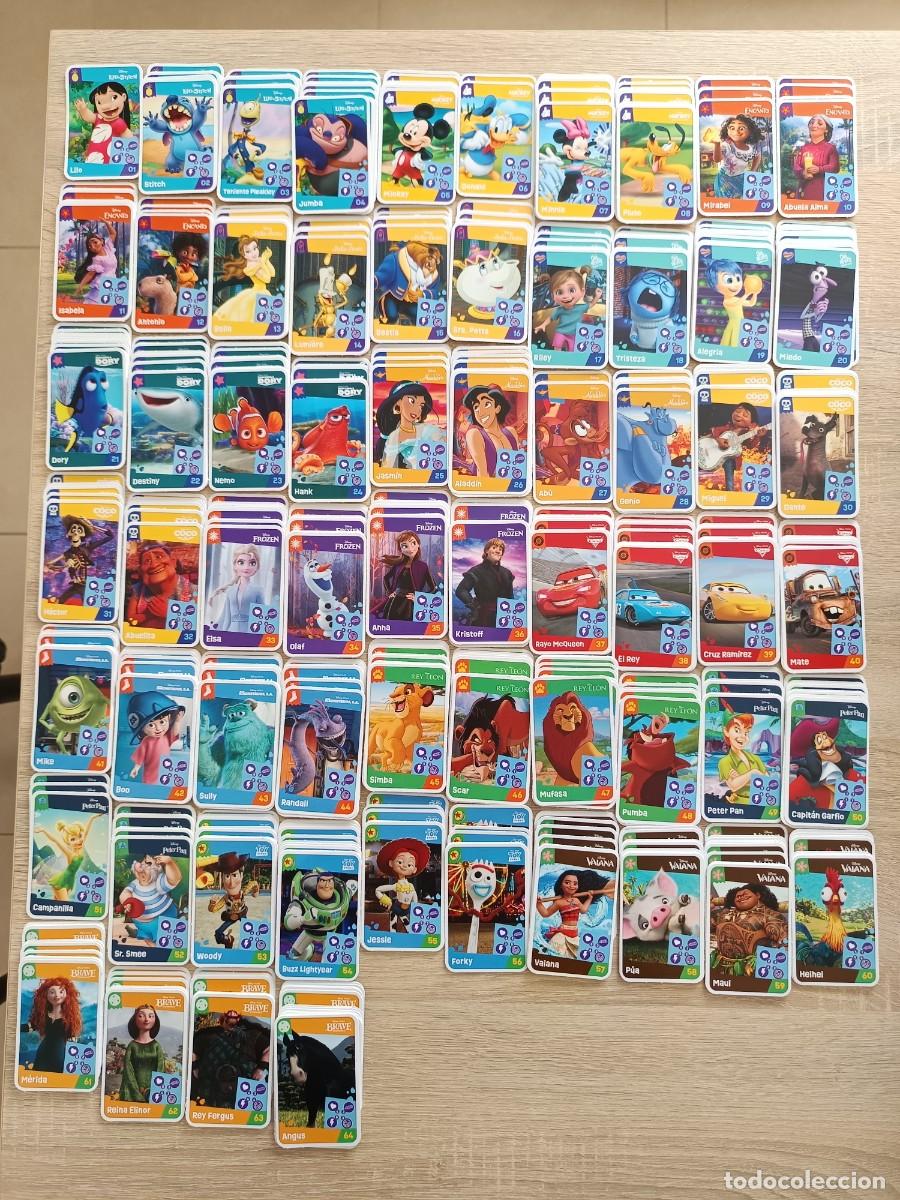 Coleccionismo cromos antiguos: Cromos y pegatinas Disney Carrefour - Foto 3