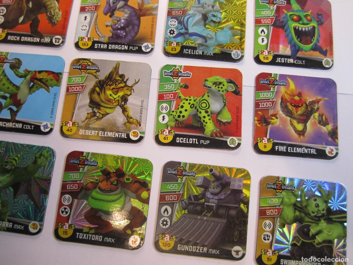 Coleccionismo cromos antiguos: lote 25 staks invizimals - Foto 2