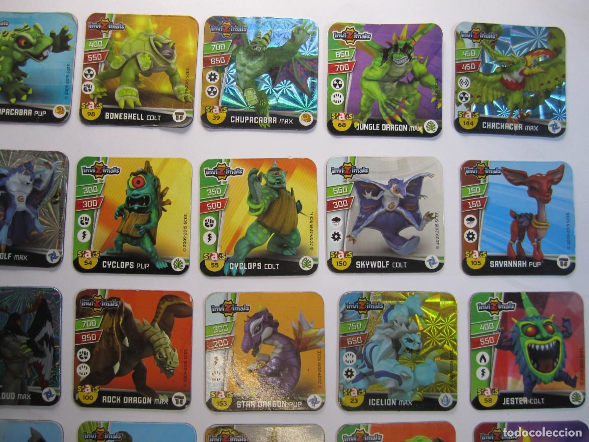 Coleccionismo cromos antiguos: lote 25 staks invizimals - Foto 3