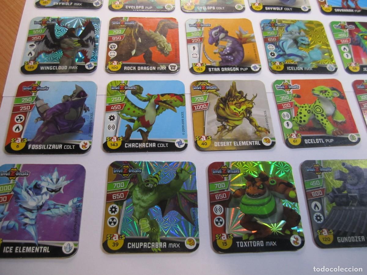 Coleccionismo cromos antiguos: lote 25 staks invizimals - Foto 4