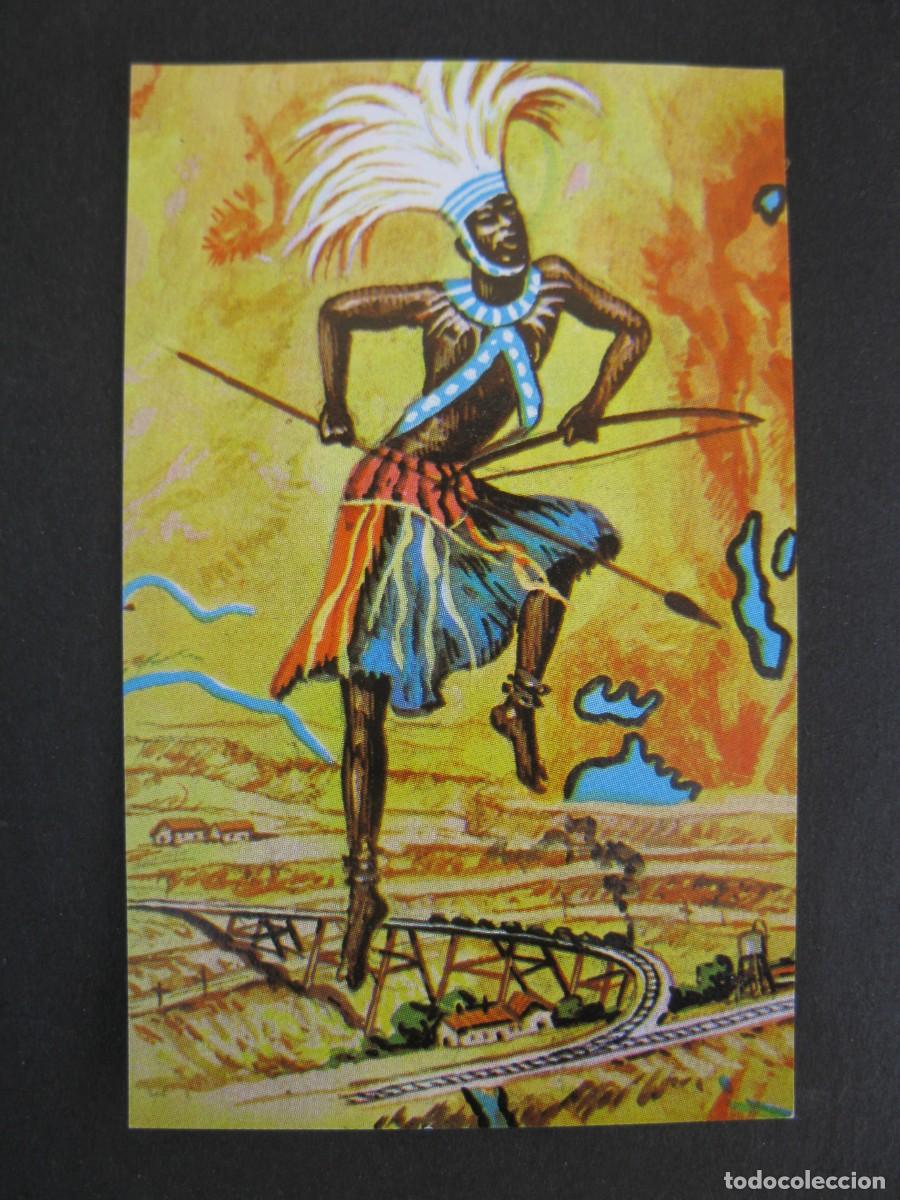 Coleccionismo Cromos antiguos: NUESTRO MUNDO - CROMO N&ordm; 90 - WATUSI, MINAS DE COBRE EN EL CONGO EX BELGA - BIMBO - NUNCA PEGADO.