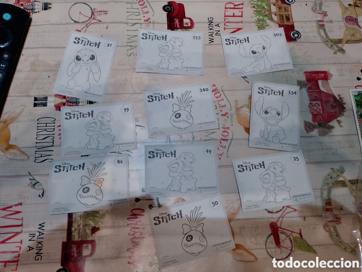 Coleccionismo cromos antiguos: cromos disney stitch panini - Foto 2