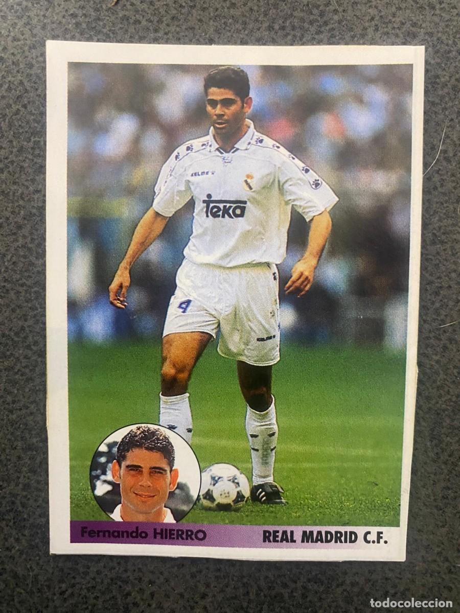 Collectable Antique Stickers: CROMO N&ordm; 225 HIERRO REAL MADRID LOS MEJORES EQUIPOS DE EUROPA PANINI