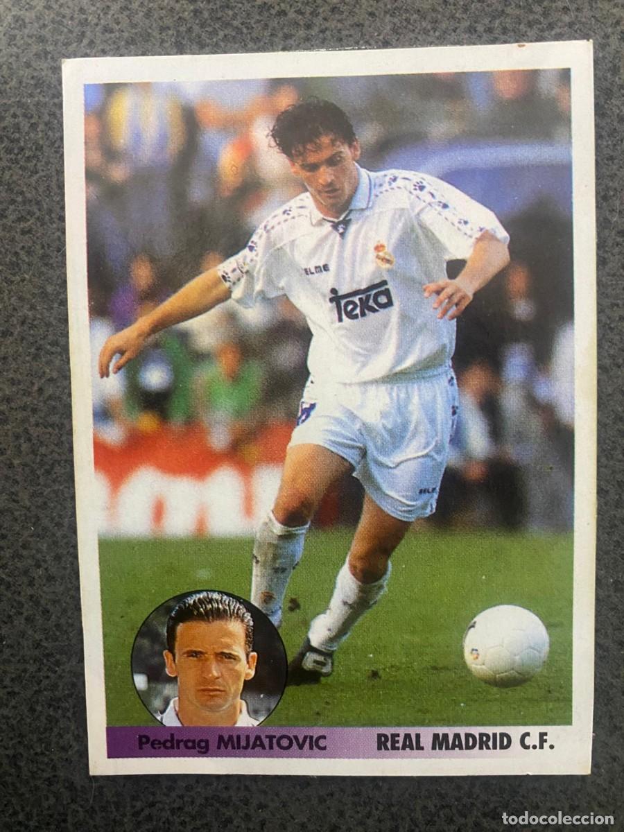 Collezionismo Figurine antiche: CROMO N&ordm; 234 MIJATOVIC REAL MADRID LOS MEJORES EQUIPOS DE EUROPA PANINI