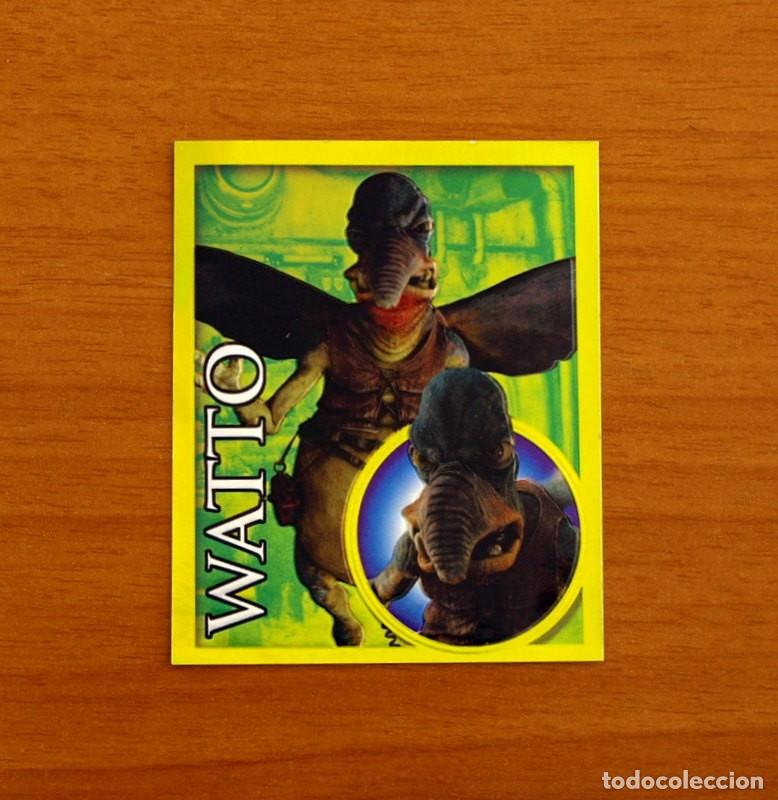 Collezionismo Figurine antiche: Star Wars-N&ordm; 76 Watto -Episodio I-La Amenaza Fantasma-Ediciones Merl&iacute;n Stickers 2002-Nunca pegado