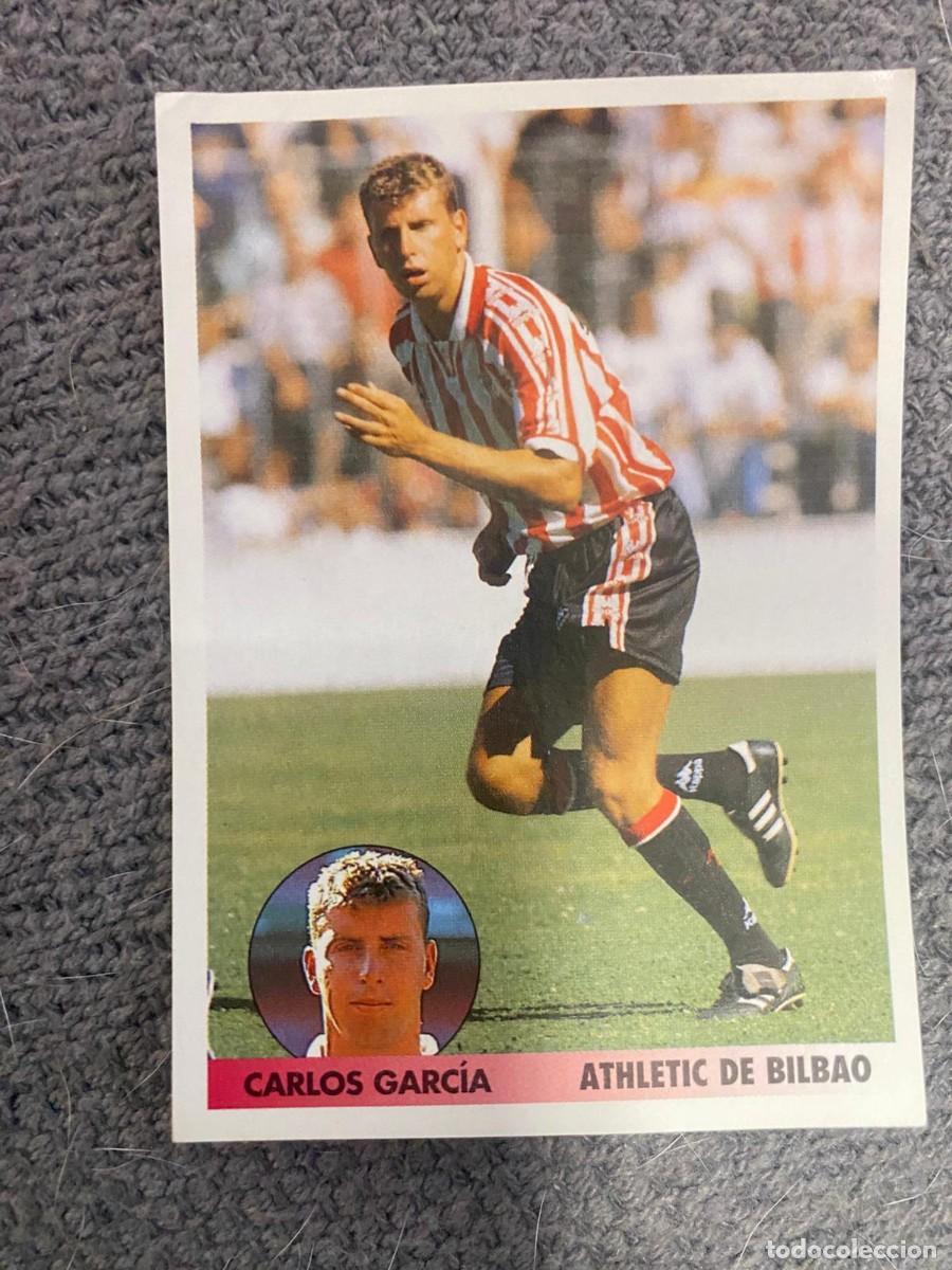 Collezionismo Figurine antiche: CROMO CARLOS GARCIA 277 ATHELTIC DE BILBAO LOS MEJORES EQUIPOS DE EUROPA 96-97 PANINI
