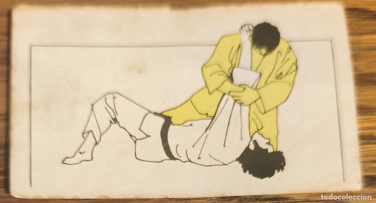 Coleccionismo Cromos antiguos: PHOSKITOS -- &Aacute;LBUM JUDO N&ordm; 25 -- NUNCA PEGADO -- DIF&Iacute;CIL