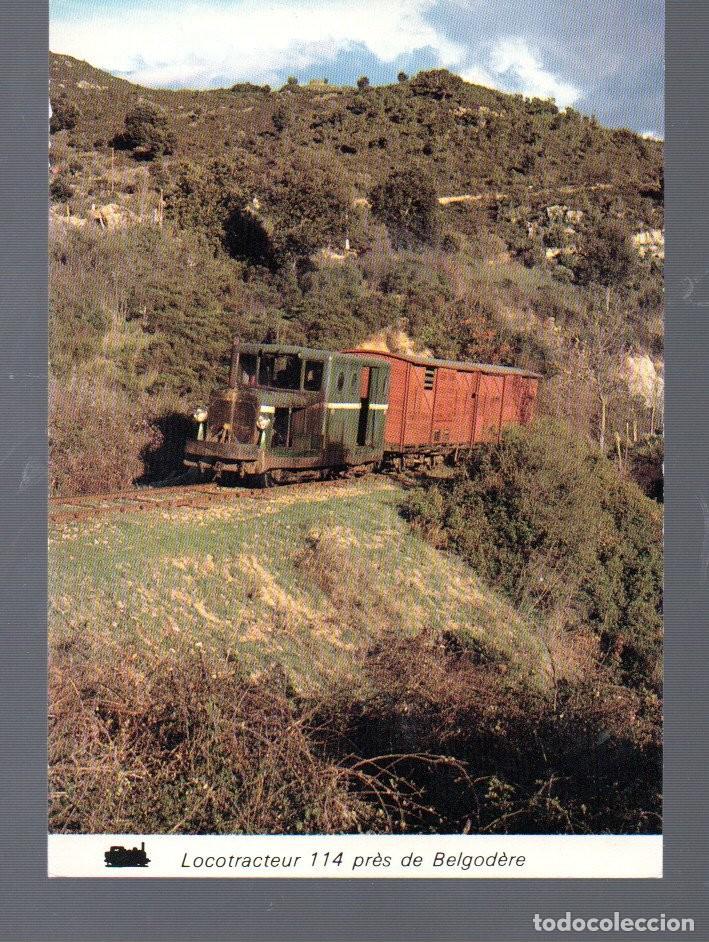 Collectionnisme Cartes &agrave; collectionner anciennes: POSTAL DE TRENES Y TRANV&Iacute;A DE &Eacute;DI&Eacute;E PAR BIBLIO-RAIL DE PEYTOUR . MONTGERON