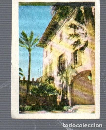 Coleccionismo cromos antiguos: CROMO DE BELLEZAS DE ESPA&Ntilde;A DE PATIO MALLORQU&Iacute;N N &ordm; 243 PUBLICIDAD MINERVA DE REUS NO ESTUVO PEGADO