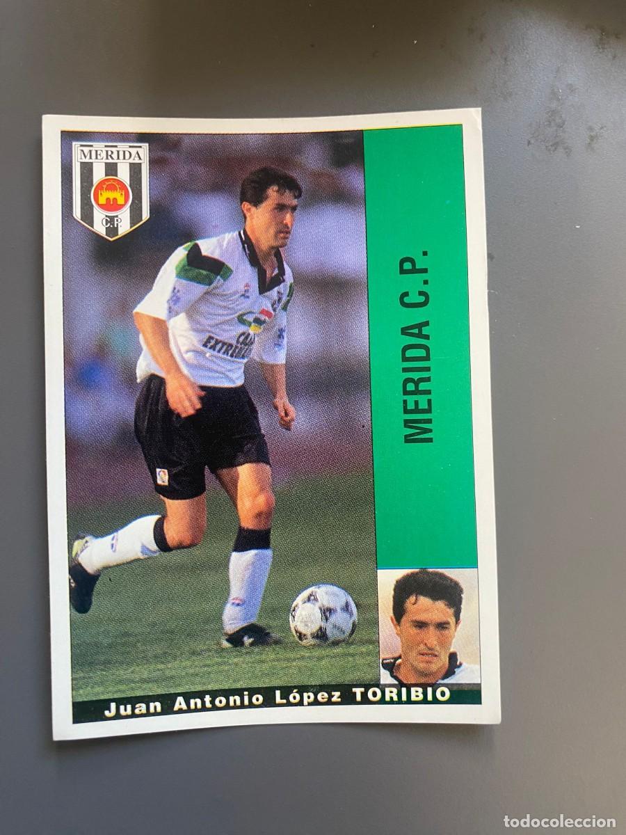 Collezionismo Figurine antiche: CROMO TORIBIO DEL MERIDA LIGA 1995 1996 95 96 PANINI