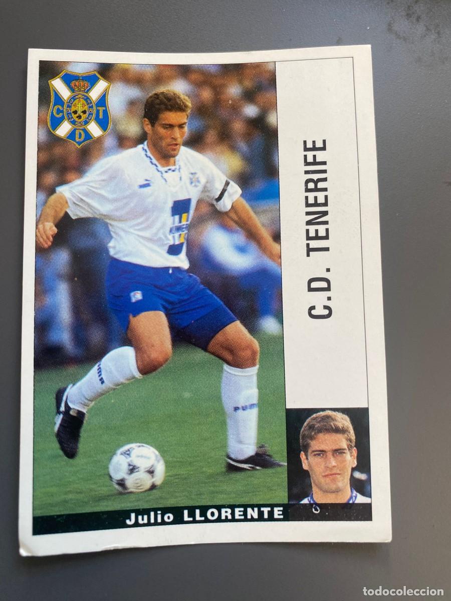 Colecionismo Cromos antigos: CROMO LLORENTE DEL TENERIFE LIGA 1995 1996 95 96 PANINI