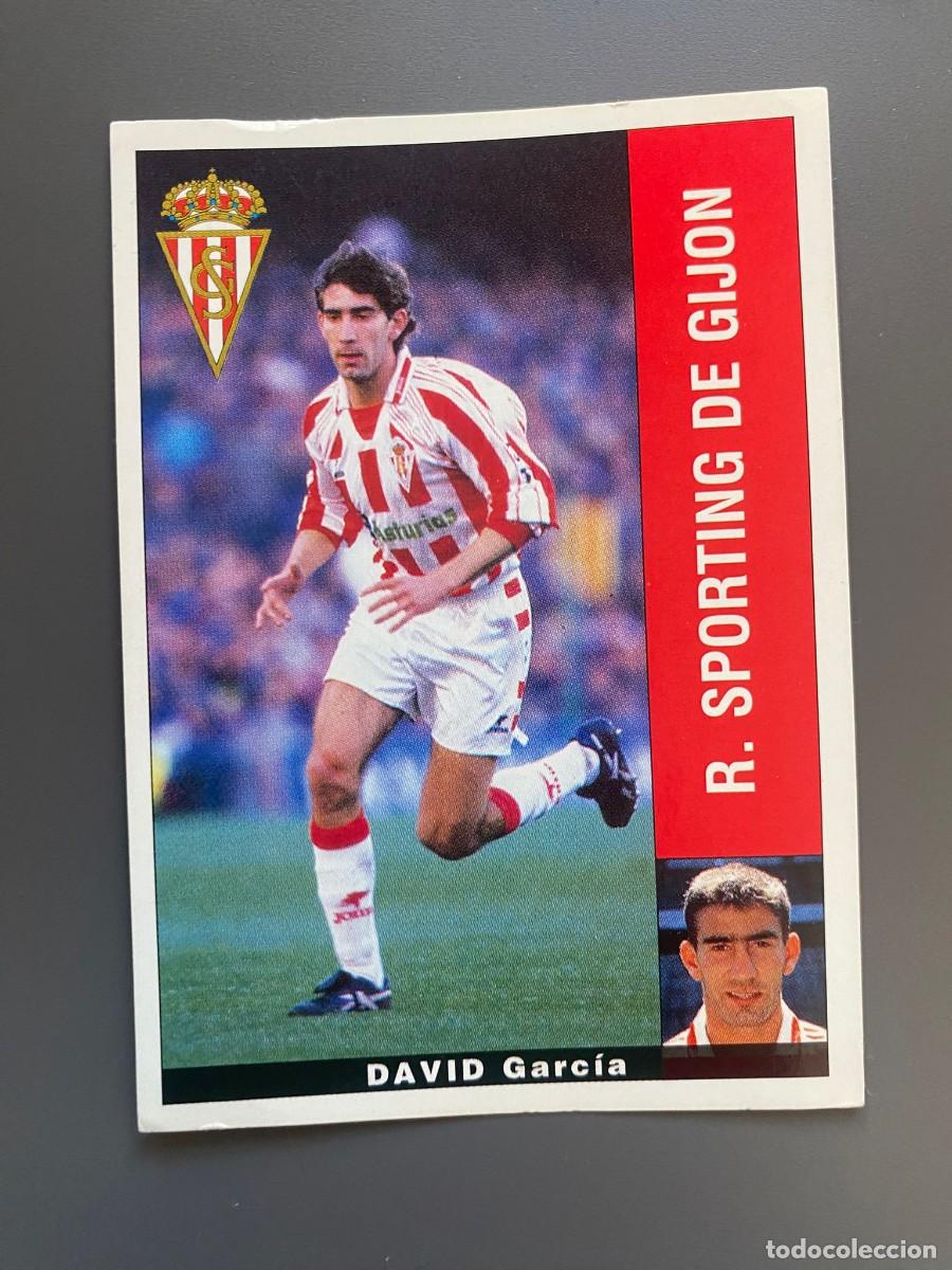 Coleccionismo Cromos antiguos: CROMO DAVID SPORTING DE GIJON LIGA 1995 1996 95 96 PANINI