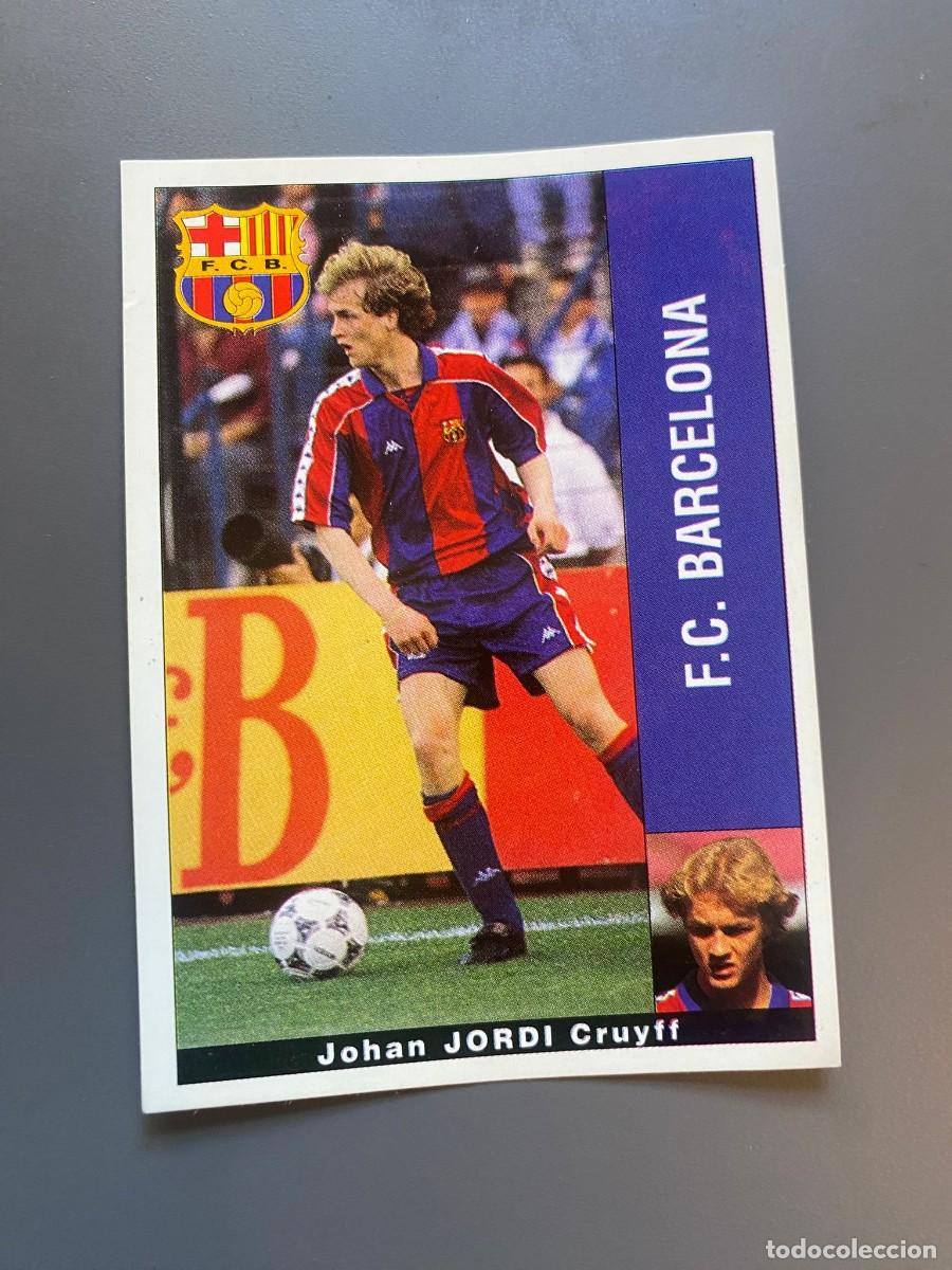 Colecionismo Cromos antigos: CROMO JORDI CRUIFF BARCELONA LIGA 1995 1996 95 96 PANINI