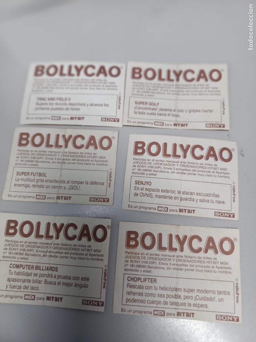 Coleccionismo Cromos antiguos: BOLLICAO