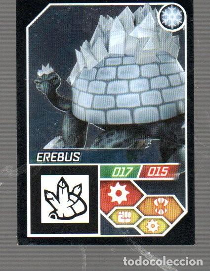 Coleccionismo Cromos antiguos: CROMO DE EDITO PANINI INVIZIMALS EVOLUTION N&ordm; 107 EREBUS NO ESTUVO PEGADO