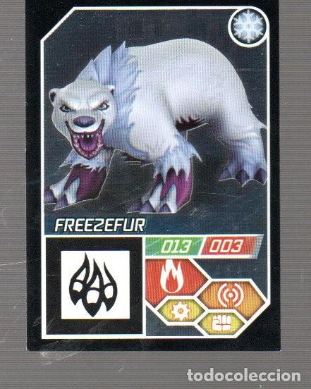 Coleccionismo Cromos antiguos: CROMO DE EDITO PANINI INVIZIMALS EVOLUTION N&ordm; 109 FREEZERS NO ESTUVO PEGADO