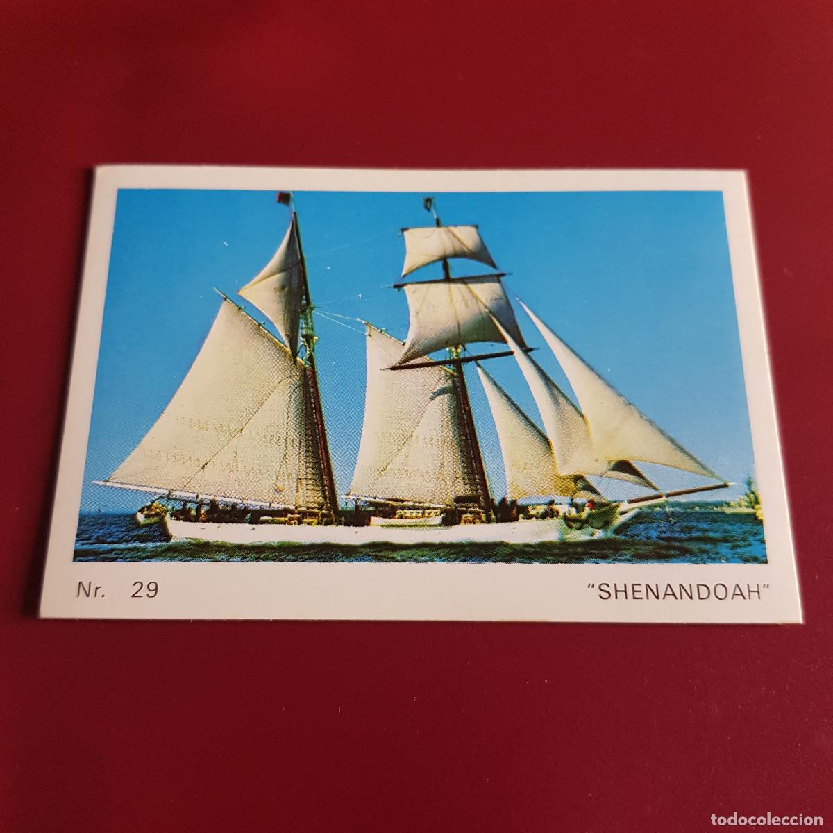 Sammeln alte Sammelbilder: BRUGUERA - BARCOS Y TRENES - AMERICANA MUNCHEN - SCHIFF UND EISENBAHN - 1973 - 29 - NUNCA PEGADO