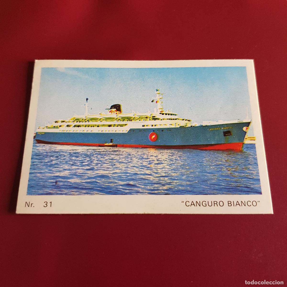 Collezionismo Figurine antiche: BRUGUERA - BARCOS Y TRENES - AMERICANA MUNCHEN - SCHIFF UND EISENBAHN - 1973 - 31 - NUNCA PEGADO