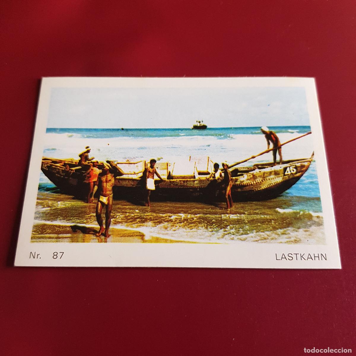 Collectable Antique Stickers: BRUGUERA - BARCOS Y TRENES - AMERICANA MUNCHEN - SCHIFF UND EISENBAHN - 1973 - 87 - NUNCA PEGADO