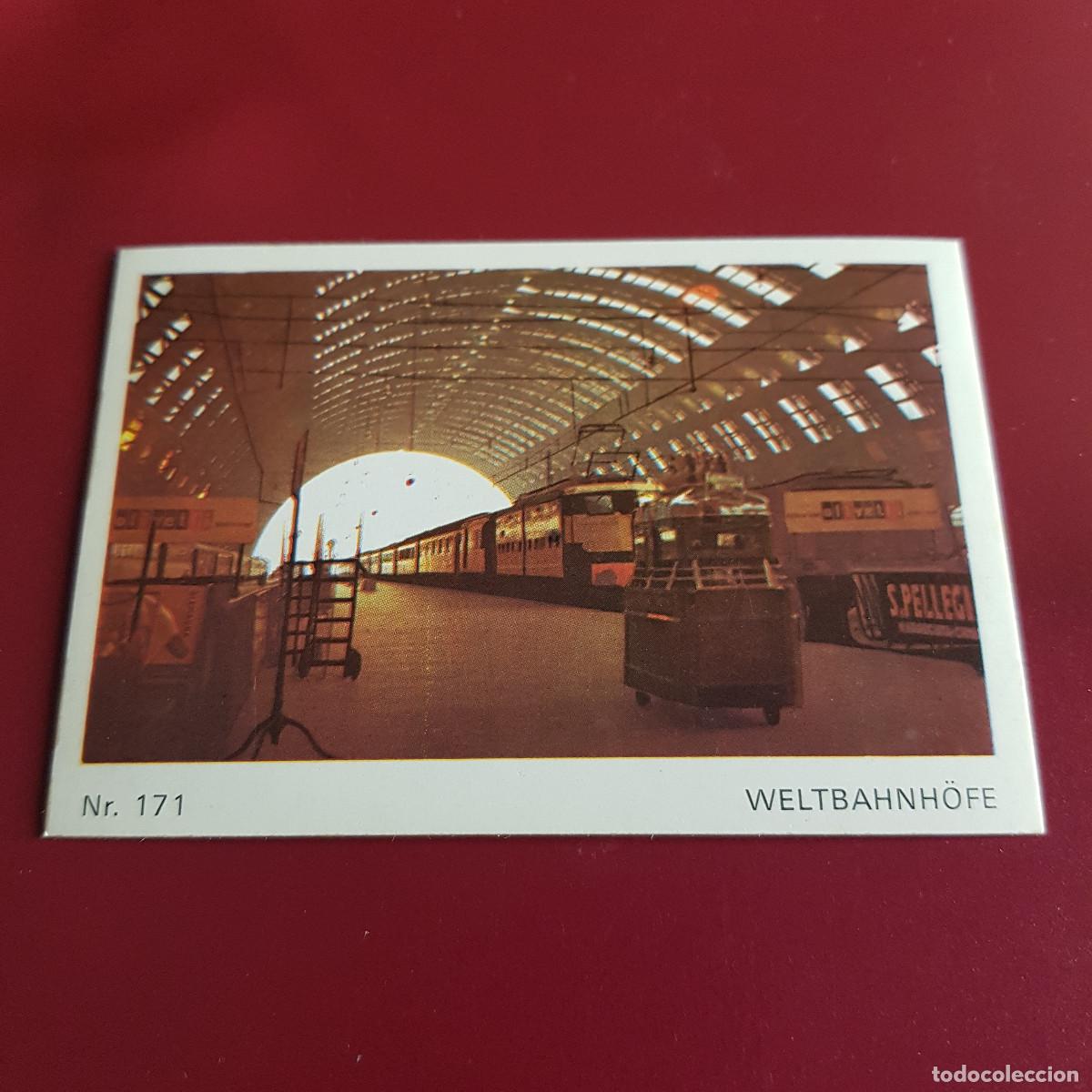 Sammeln alte Sammelbilder: BRUGUERA - BARCOS Y TRENES - AMERICANA MUNCHEN - SCHIFF UND EISENBAHN - 1973 - 171 - NUNCA PEGADO
