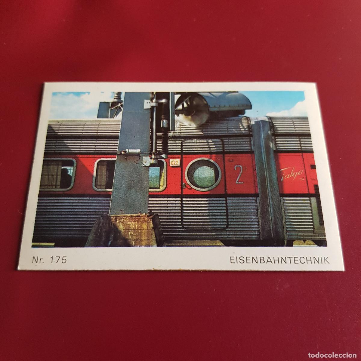 Collezionismo Figurine antiche: BRUGUERA - BARCOS Y TRENES - AMERICANA MUNCHEN - SCHIFF UND EISENBAHN - 1973 - 175 - NUNCA PEGADO
