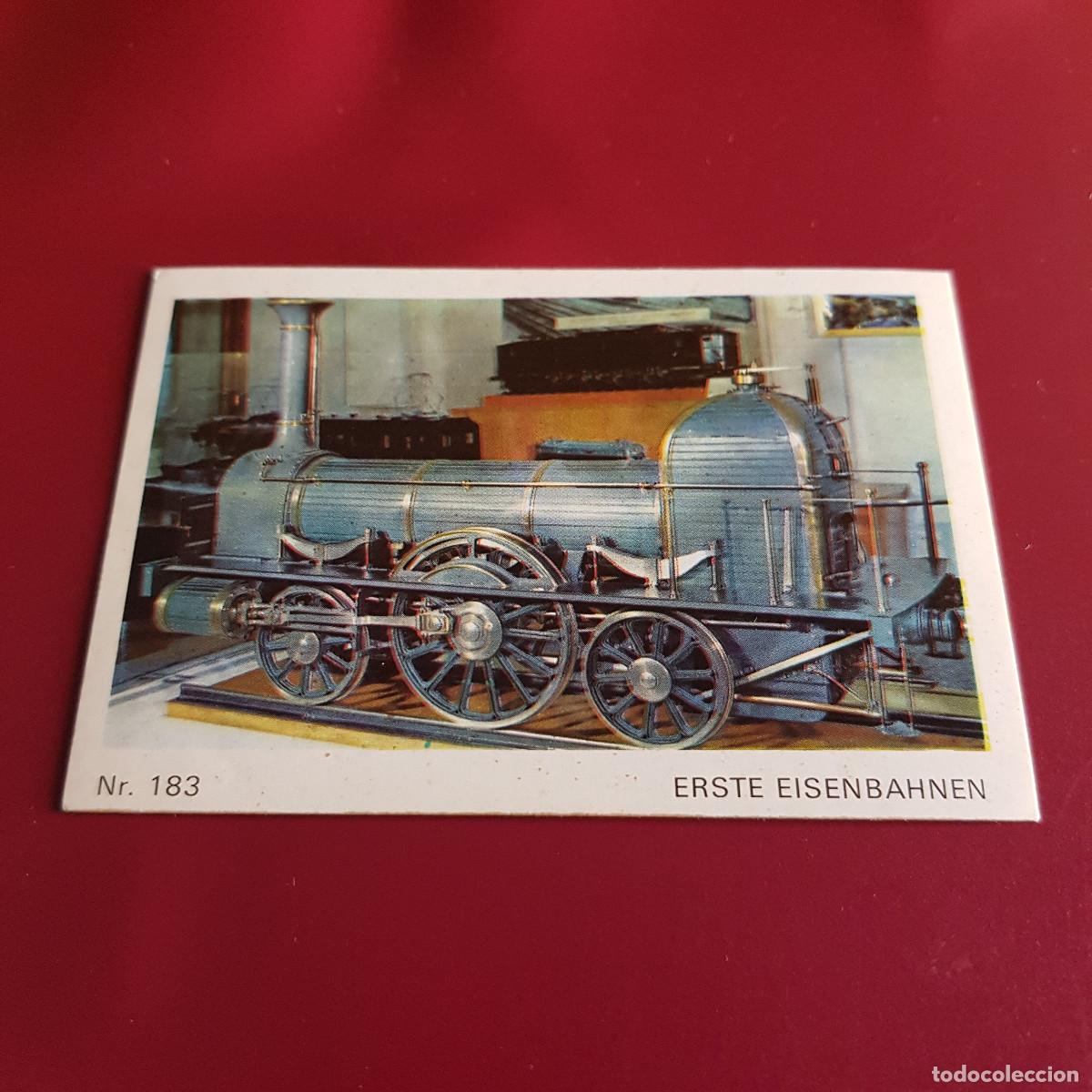 Sammeln alte Sammelbilder: BRUGUERA - BARCOS Y TRENES - AMERICANA MUNCHEN - SCHIFF UND EISENBAHN - 1973 - 183 - NUNCA PEGADO