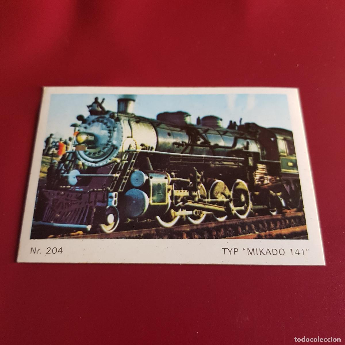 Coleccionismo cromos antiguos: BRUGUERA - BARCOS Y TRENES - AMERICANA MUNCHEN - SCHIFF UND EISENBAHN - 1973 - 204 - NUNCA PEGADO