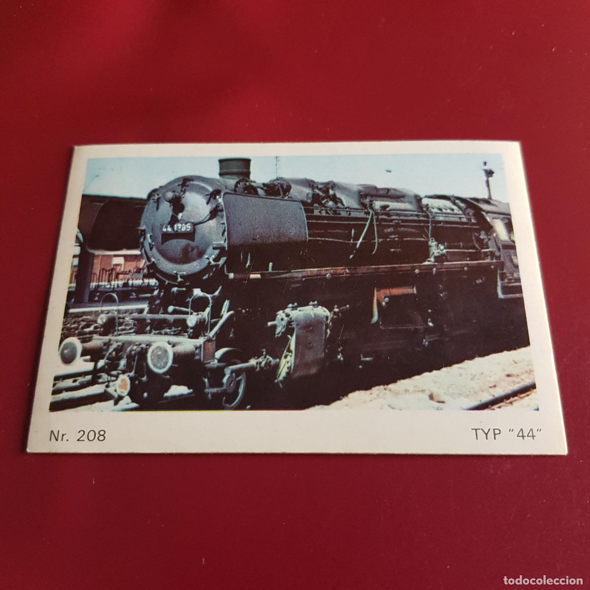 Collezionismo Figurine antiche: BRUGUERA - BARCOS Y TRENES - AMERICANA MUNCHEN - SCHIFF UND EISENBAHN - 1973 - 208 - NUNCA PEGADO