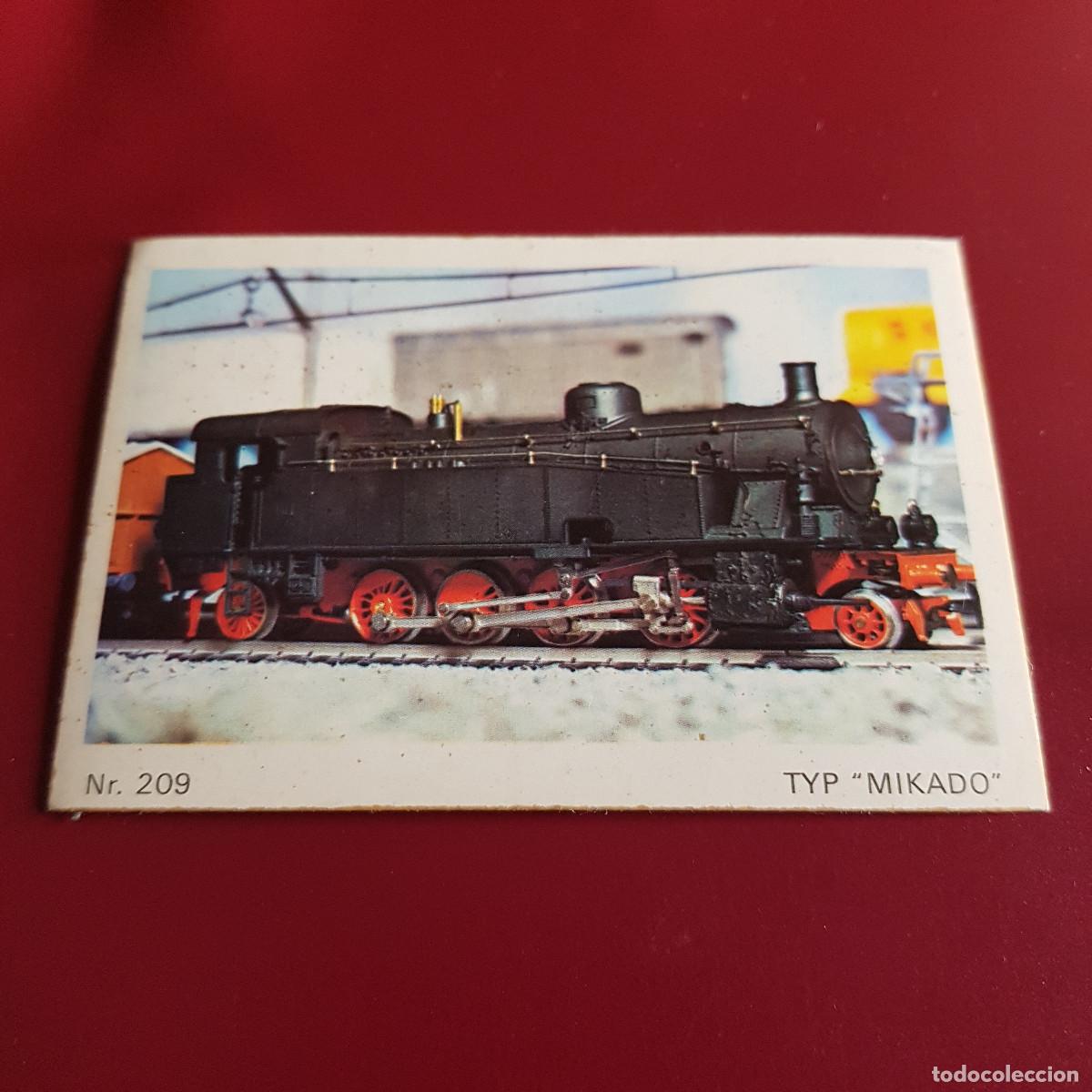 Collectable Antique Stickers: BRUGUERA - BARCOS Y TRENES - AMERICANA MUNCHEN - SCHIFF UND EISENBAHN - 1973 - 209 - NUNCA PEGADO
