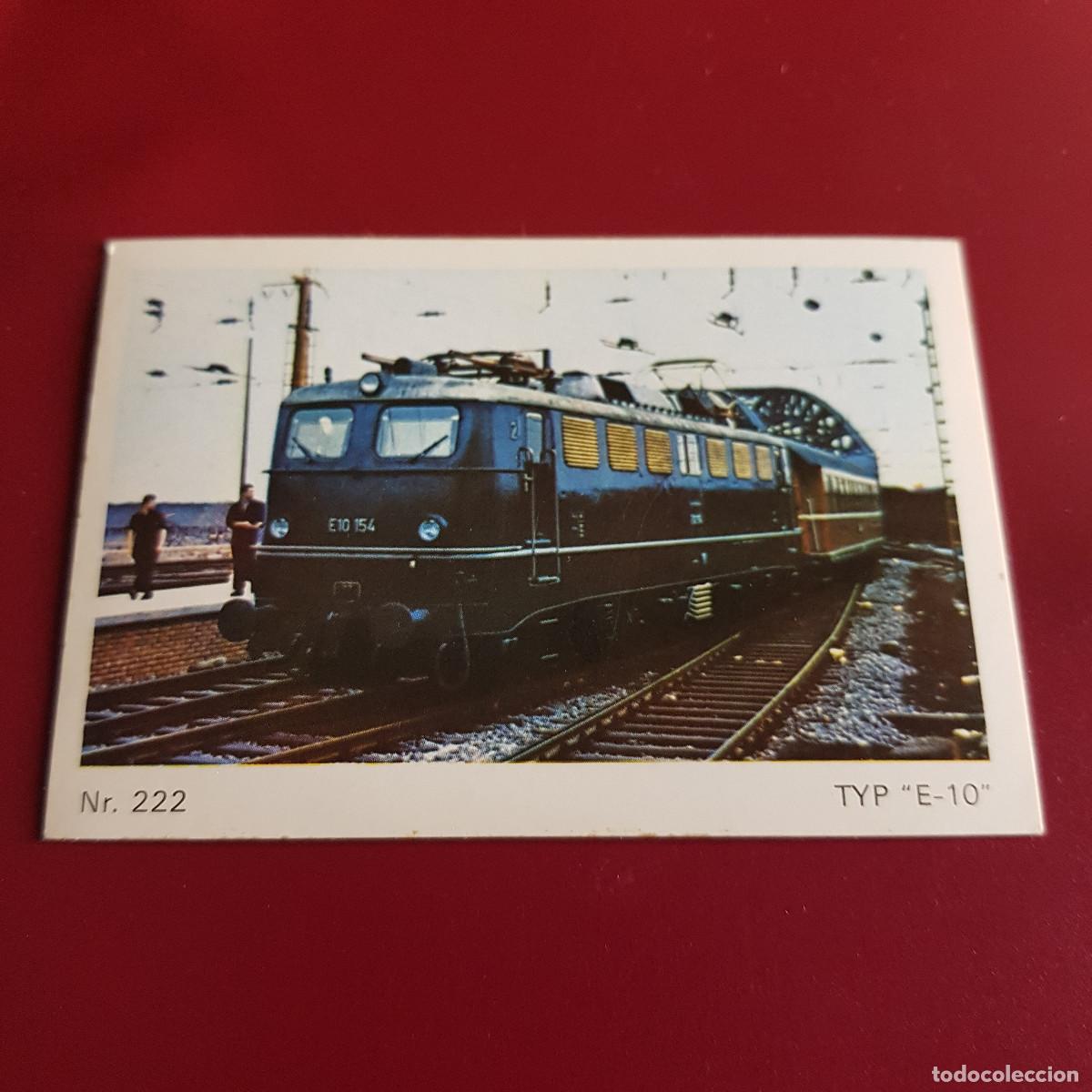 Collectable Antique Stickers: BRUGUERA - BARCOS Y TRENES - AMERICANA MUNCHEN - SCHIFF UND EISENBAHN - 1973 - 222 - NUNCA PEGADO