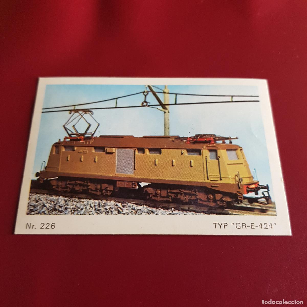 Collectable Antique Stickers: BRUGUERA - BARCOS Y TRENES - AMERICANA MUNCHEN - SCHIFF UND EISENBAHN - 1973 - 226 - NUNCA PEGADO