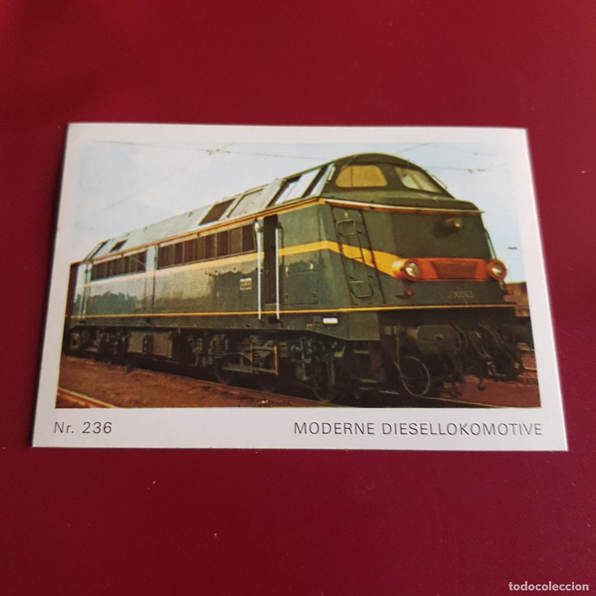 Collectable Antique Stickers: BRUGUERA - BARCOS Y TRENES - AMERICANA MUNCHEN - SCHIFF UND EISENBAHN - 1973 - 236 - NUNCA PEGADO