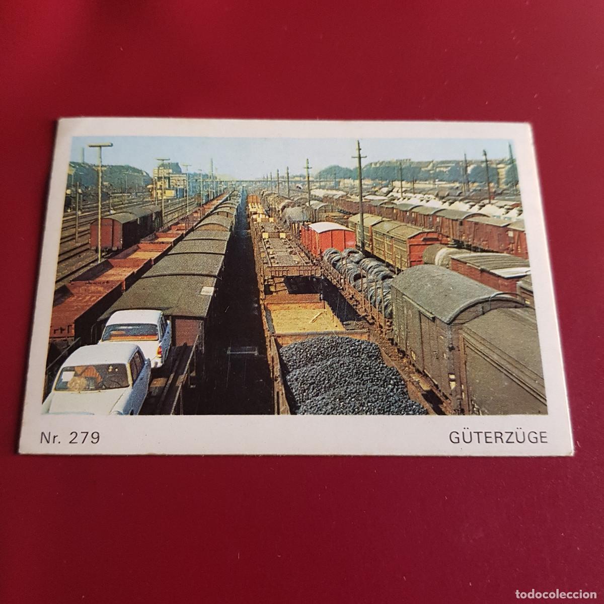 Collectable Antique Stickers: BRUGUERA - BARCOS Y TRENES - AMERICANA MUNCHEN - SCHIFF UND EISENBAHN - 1973 - 279 - NUNCA PEGADO