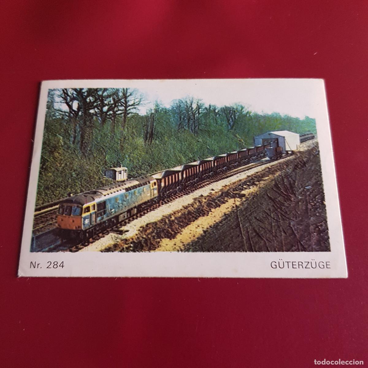 Collezionismo Figurine antiche: BRUGUERA - BARCOS Y TRENES - AMERICANA MUNCHEN - SCHIFF UND EISENBAHN - 1973 - 284 - NUNCA PEGADO
