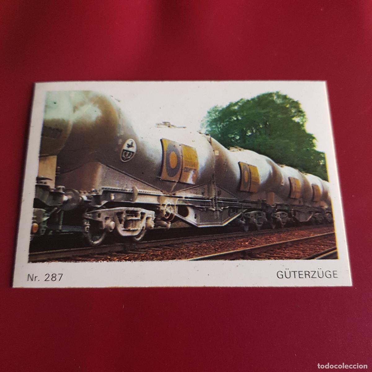 Colecionismo Cromos antigos: BRUGUERA - BARCOS Y TRENES - AMERICANA MUNCHEN - SCHIFF UND EISENBAHN - 1973 - 287 - NUNCA PEGADO