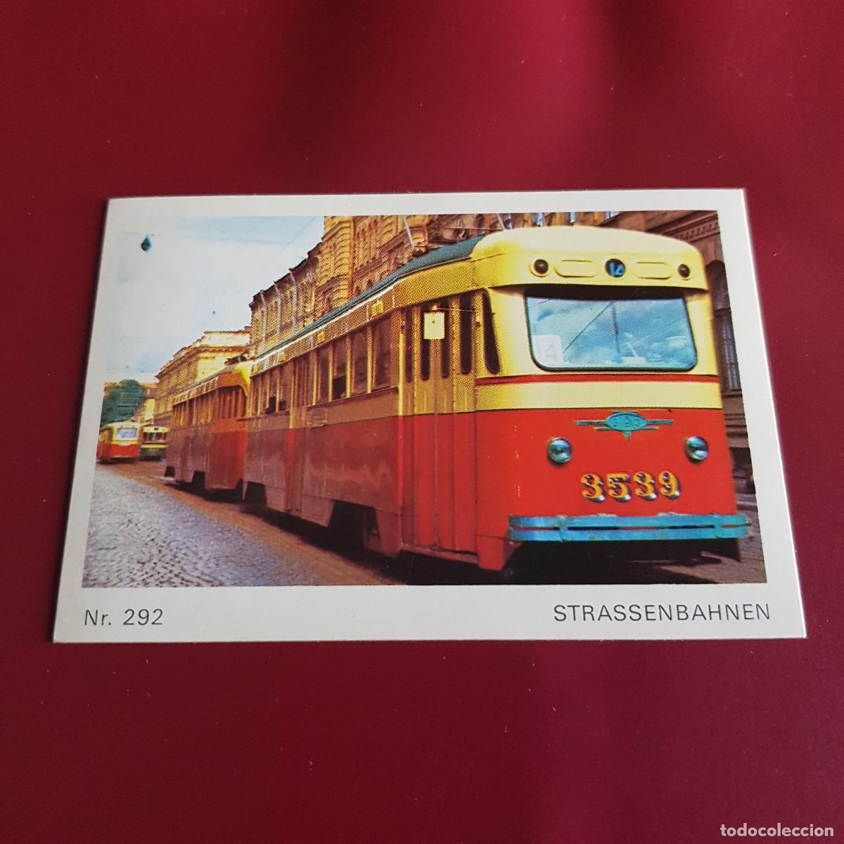 Collectable Antique Stickers: BRUGUERA - BARCOS Y TRENES - AMERICANA MUNCHEN - SCHIFF UND EISENBAHN - 1973 - 292 - NUNCA PEGADO
