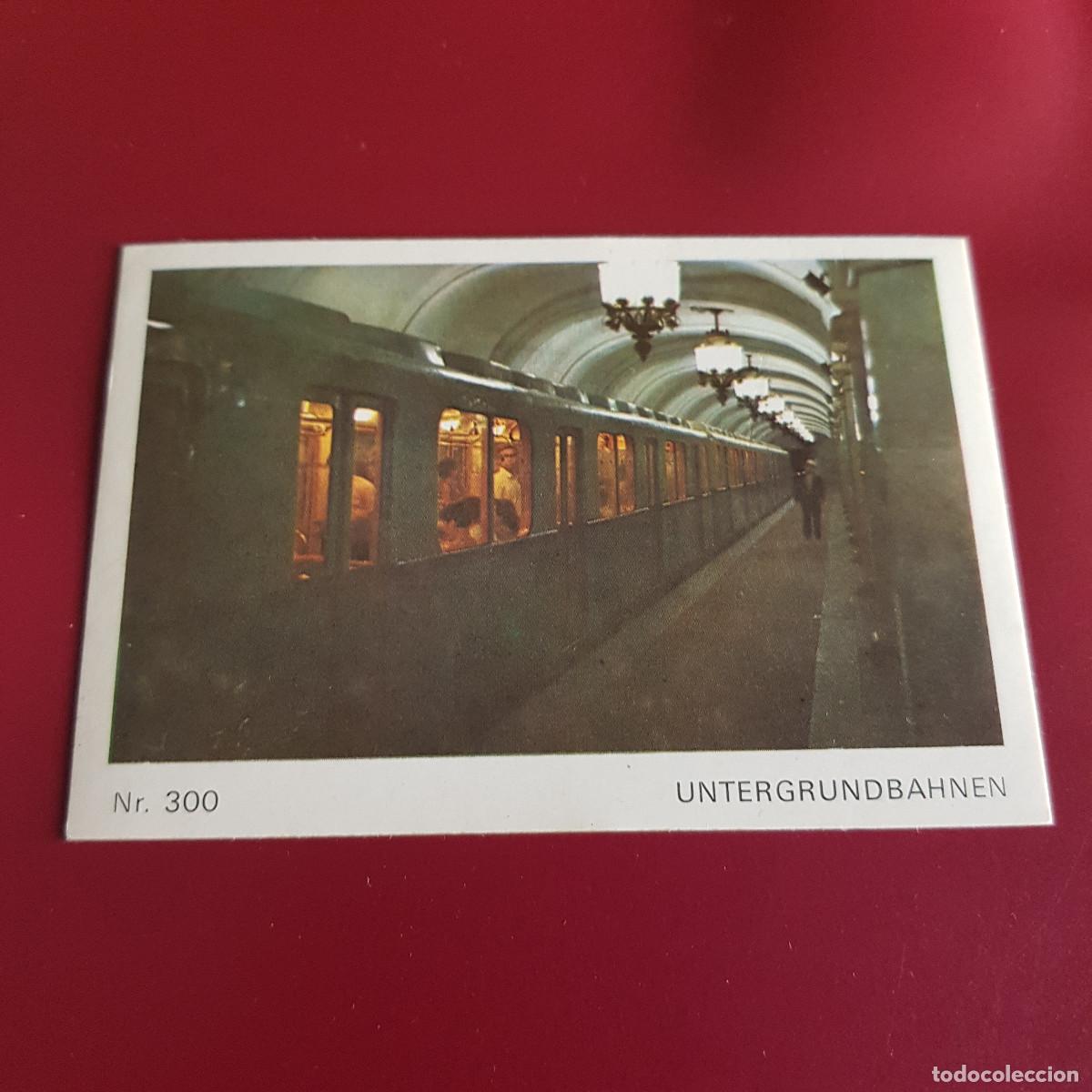 Collectable Antique Stickers: BRUGUERA - BARCOS Y TRENES - AMERICANA MUNCHEN - SCHIFF UND EISENBAHN - 1973 - 300 - NUNCA PEGADO