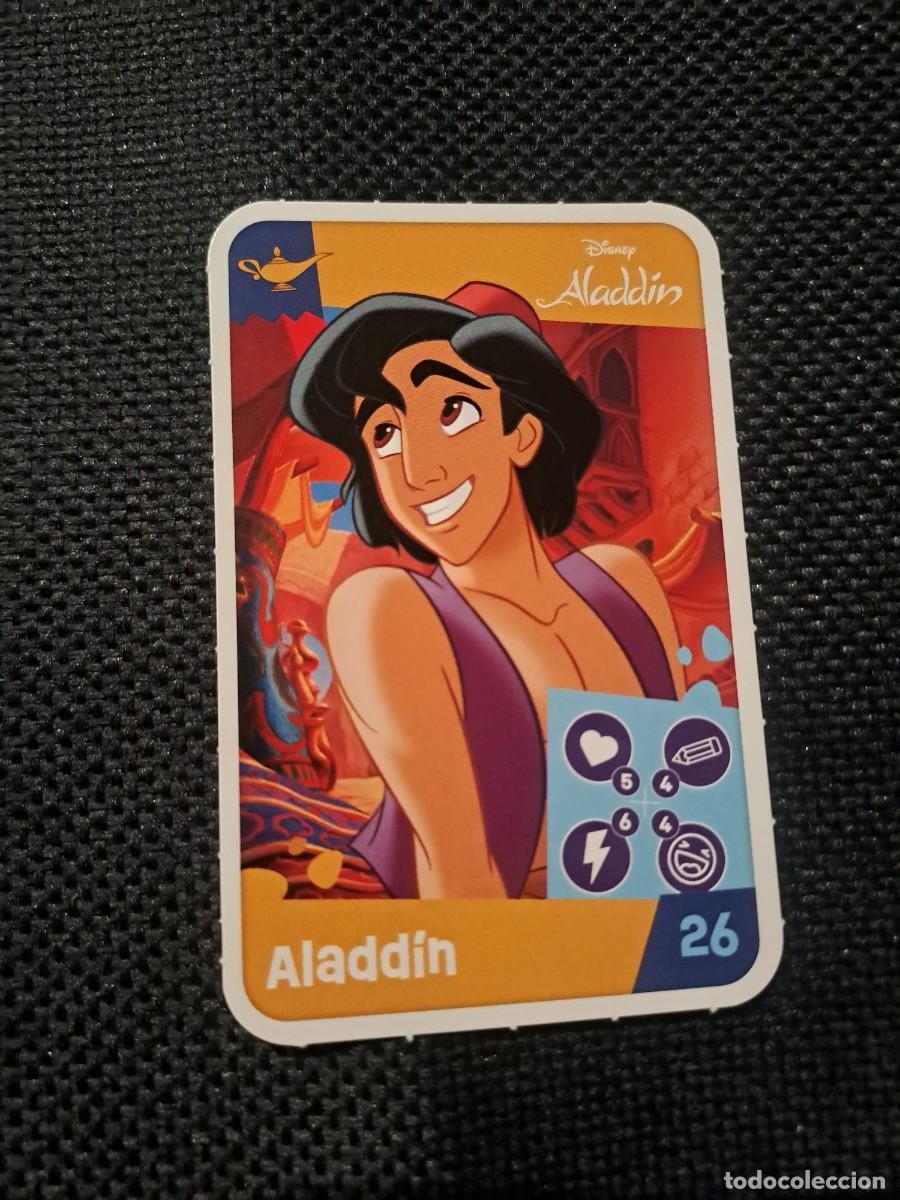 Coleccionismo Cromos antiguos: CROMO ALADDIN 26 HORA DE JUGAR ALADDIN DISNEY LILO & STITCH CARREFOUR 2025