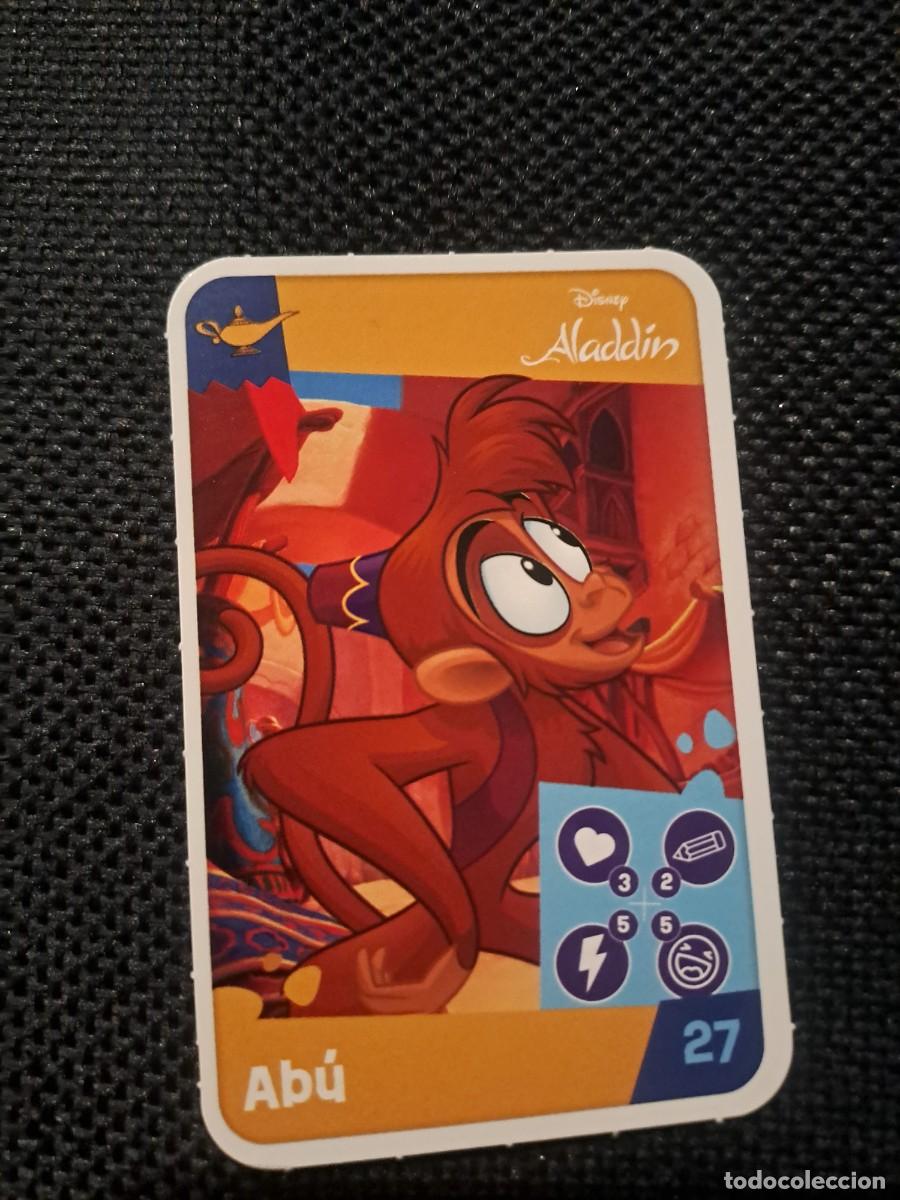 Coleccionismo Cromos antiguos: CROMO ABU 27 HORA DE JUGAR ALADDIN DISNEY LILO & STITCH CARREFOUR 2025
