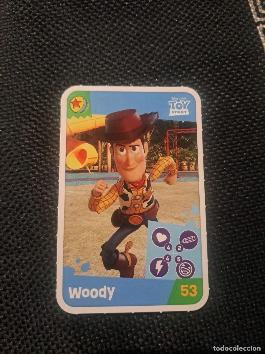 Coleccionismo Cromos antiguos: CROMO WOODY 53 HORA DE JUGAR TOY STORY DISNEY LILO & STITCH CARREFOUR 2025