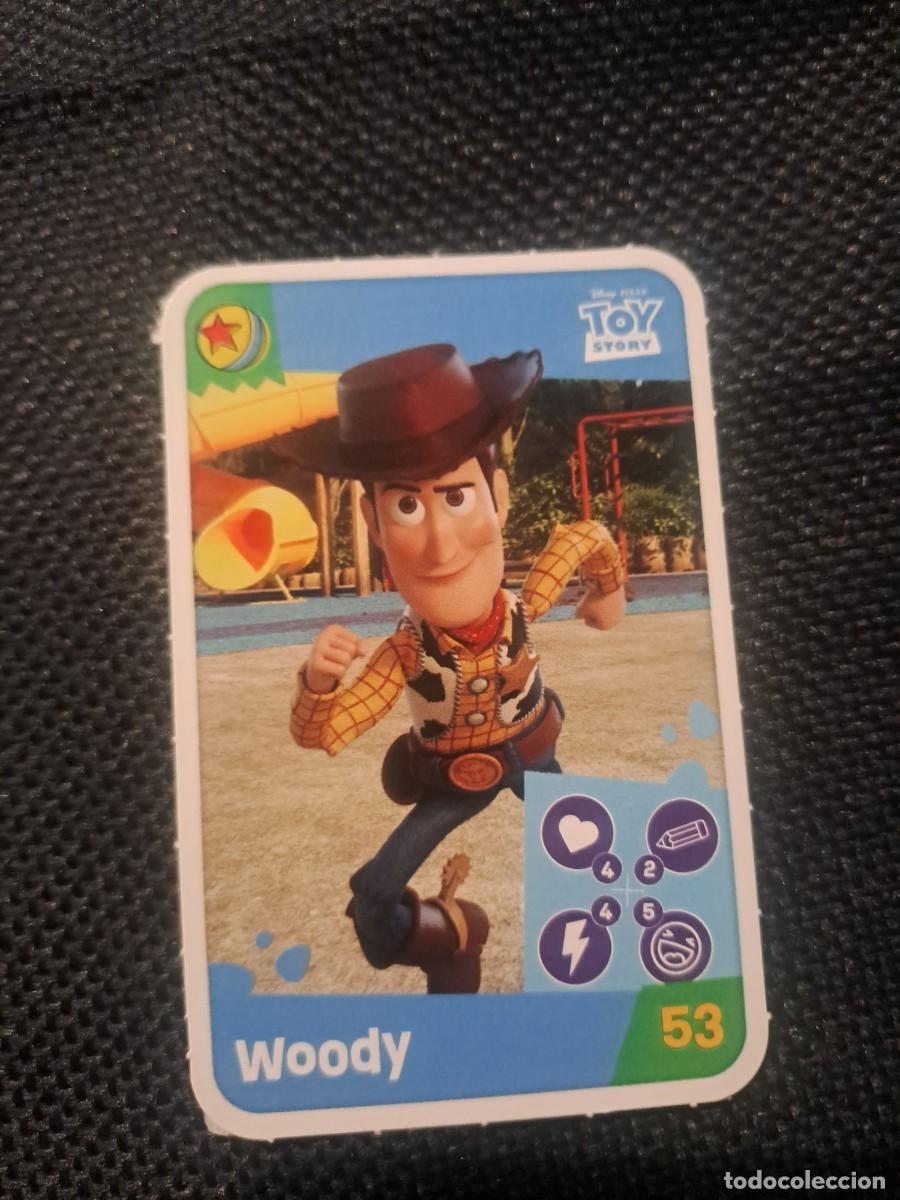 Coleccionismo Cromos antiguos: CROMO WOODY 53 HORA DE JUGAR TOY STORY DISNEY LILO & STITCH CARREFOUR 2025