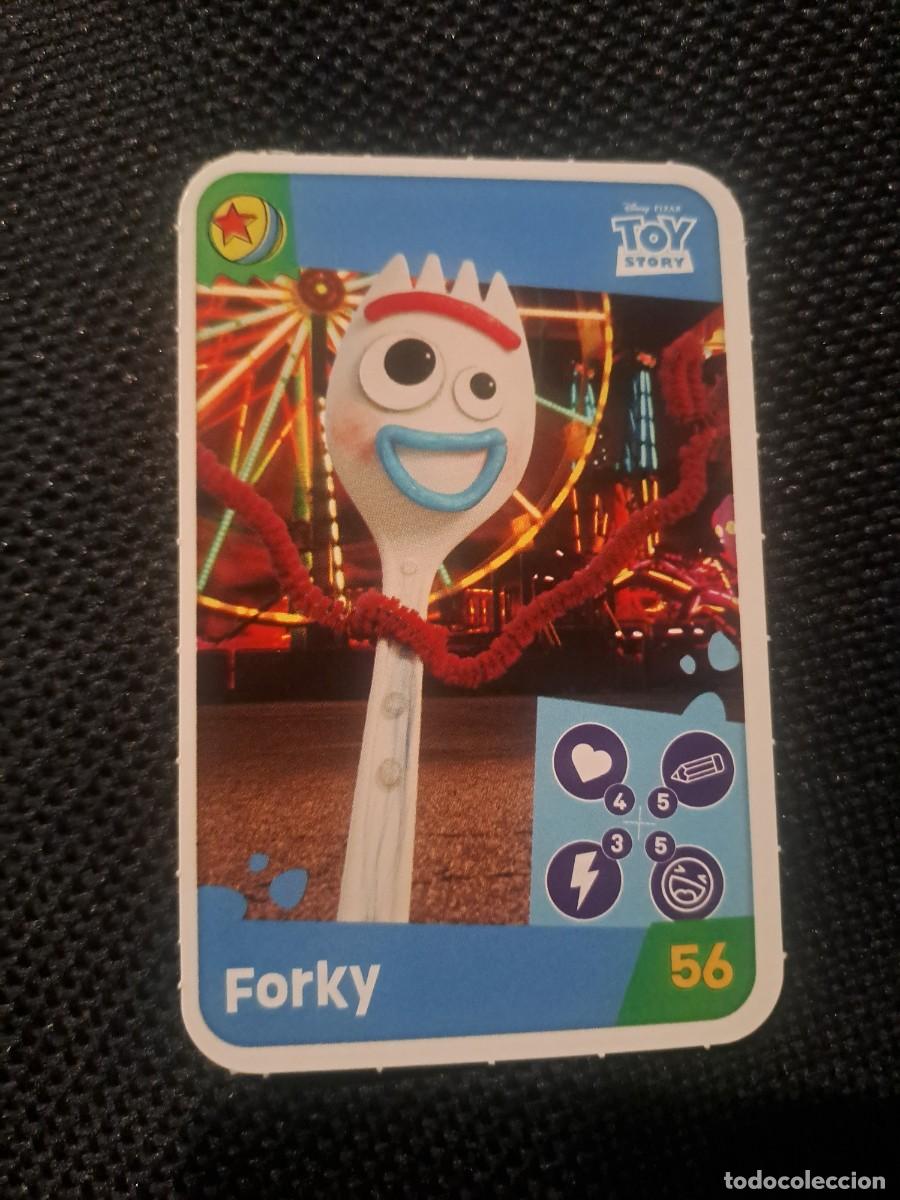 Coleccionismo Cromos antiguos: CROMO FORKY 56 HORA DE JUGAR TOY STORY DISNEY LILO & STITCH CARREFOUR 2025