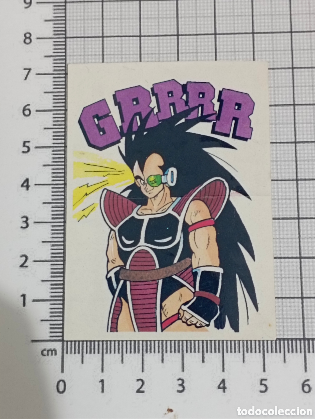 Coleccionismo Cromos antiguos: Cromo Panrico Dragon Ball Z. Raditz