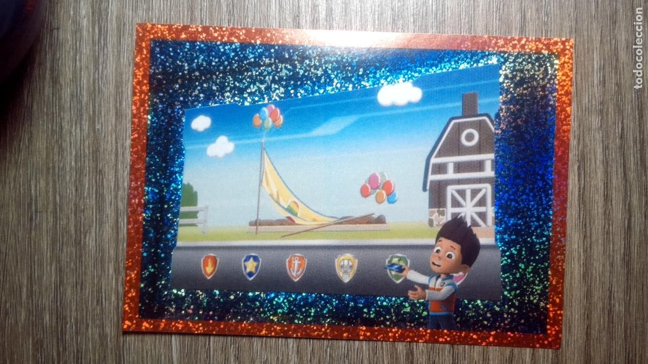 Coleccionismo Cromos antiguos: N&ordm;123 Patas a la Obra (Patrulla Canina) - Panini Paw Patrol - All Paws on Deck - 123