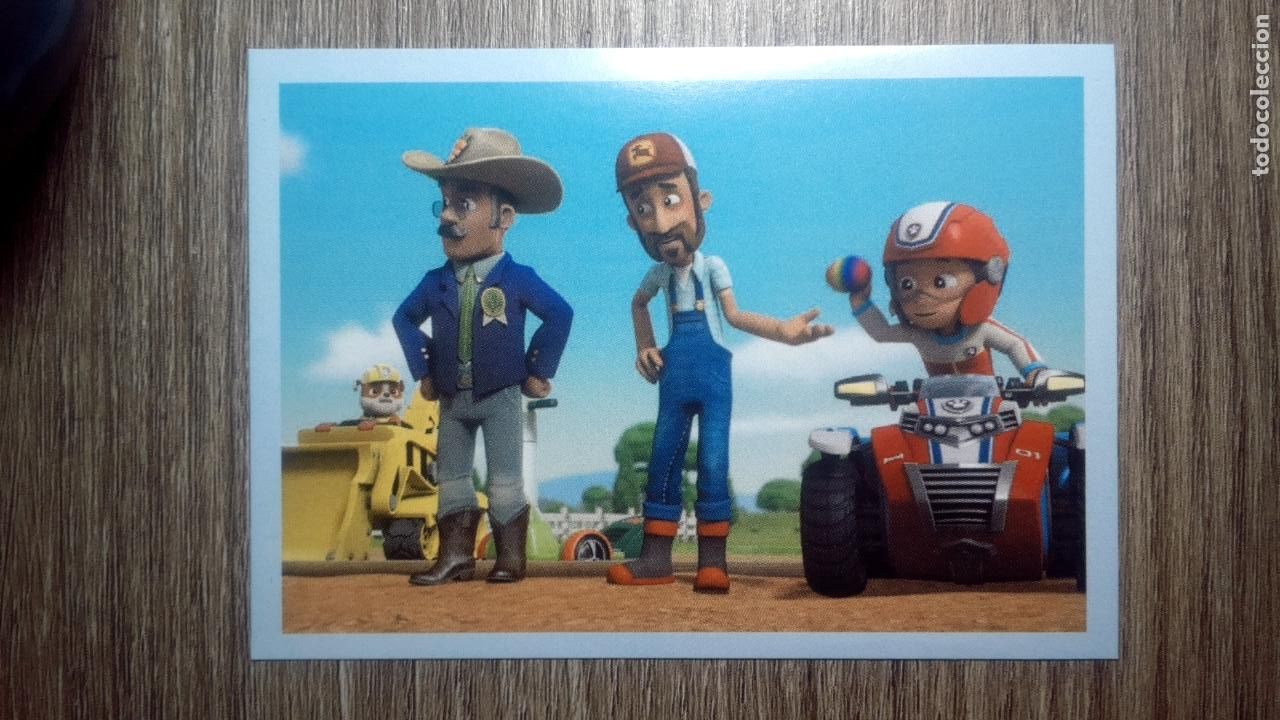 Coleccionismo Cromos antiguos: N&ordm;129 Patas a la Obra (Patrulla Canina) - Panini Paw Patrol - All Paws on Deck - 129