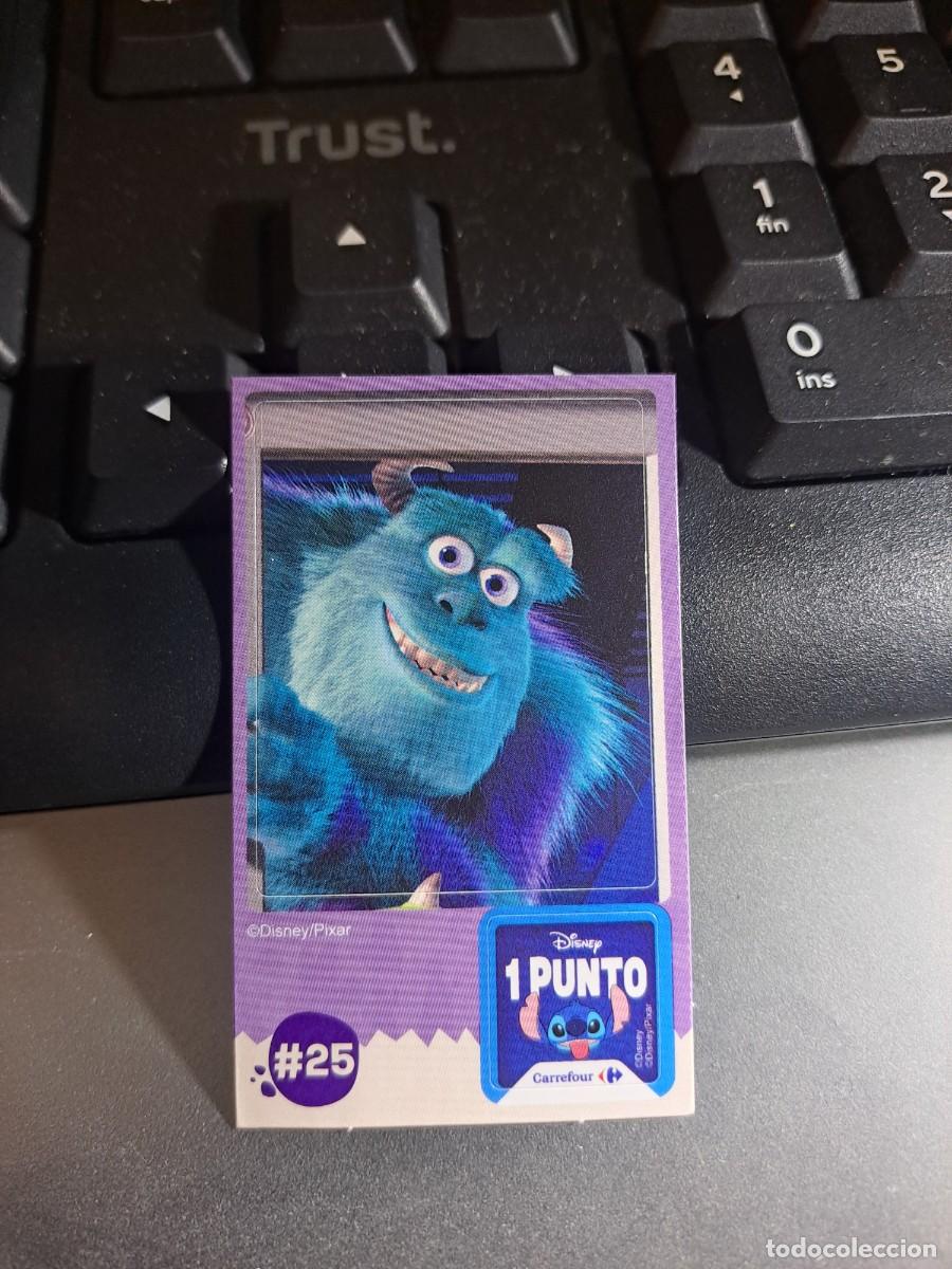 Collezionismo Figurine antiche: CROMO PEGATINA 25 MONSTRUOS S.A. 25 HORA DE JUGAR DISNEY LILO & STITCH CARREFOUR 2025