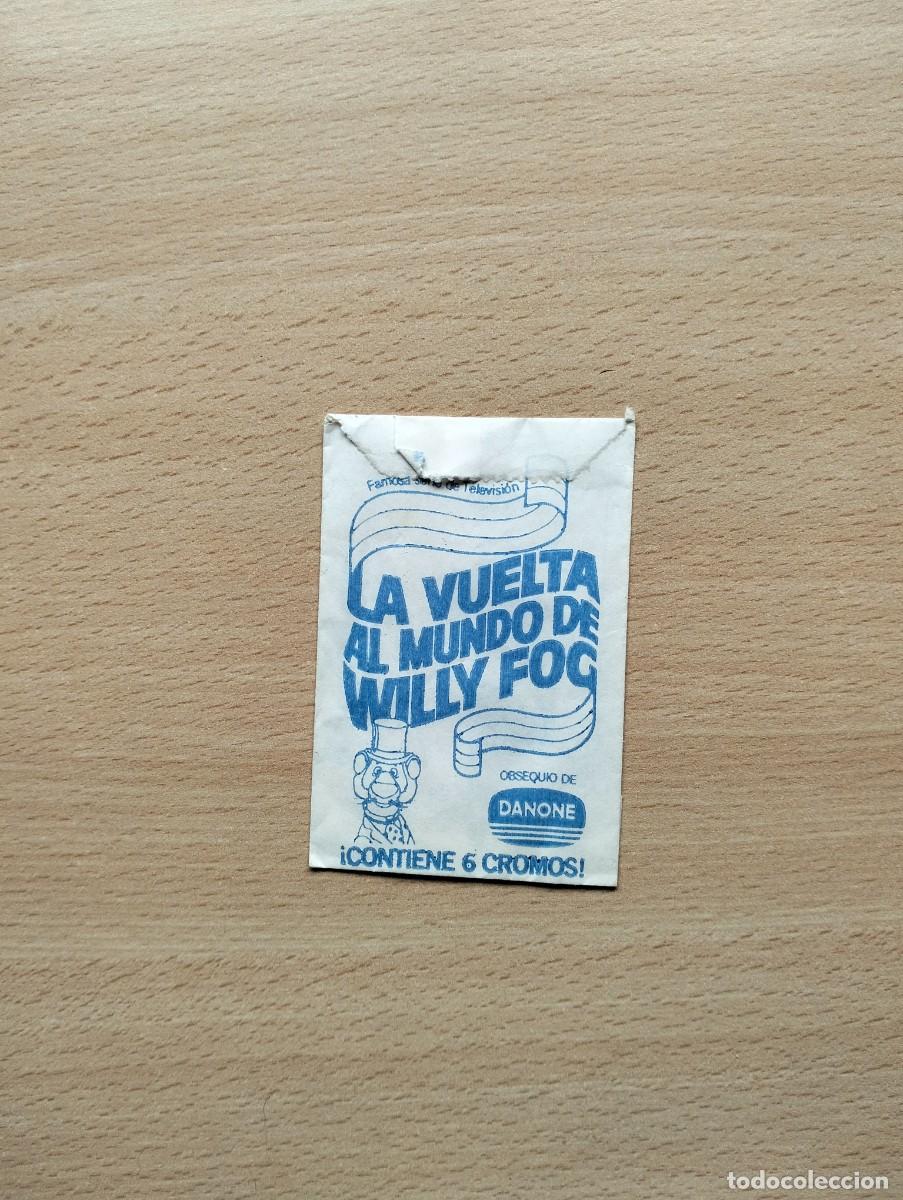 Coleccionismo Cromos antiguos: SOBRE DE CROMOS SIN ABRIR - WILLY FOG - DANONE