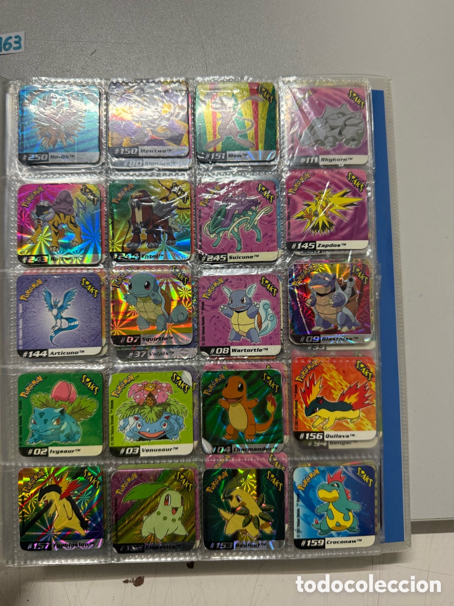 Coleccionismo cromos antiguos: colecci&oacute;n de Pok&eacute;mon Staks de Panini - Foto 3